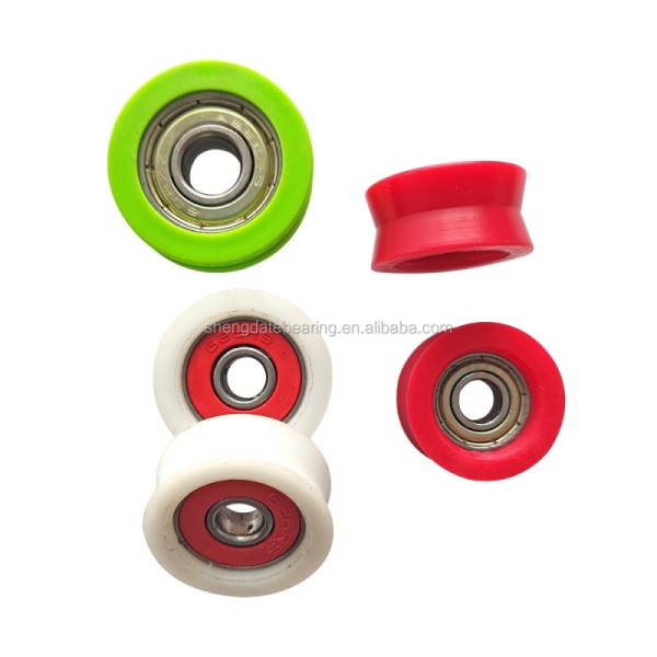 Aluminium Window Sliding Galvanized Guide Gate Wheels U Groove Track