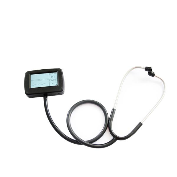 CE CMS-M Multi-functional Electronic Visual Stethoscope+SpO2+ECG