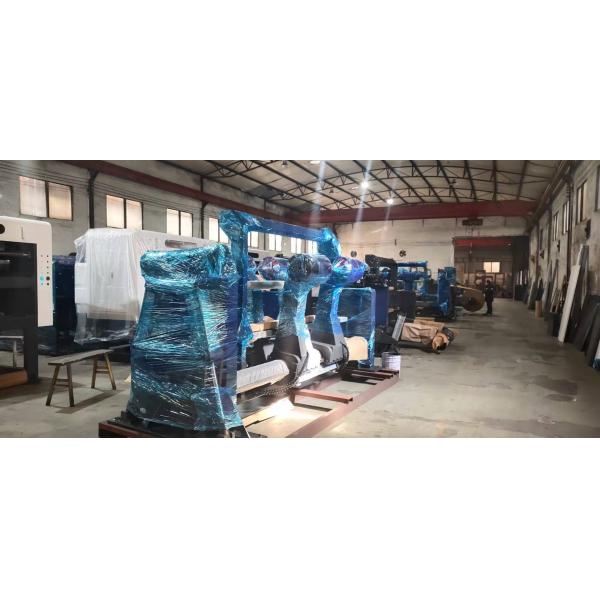High Speed 30-500gsm Post Paper Roll Cut Sheeter With 2 Unwind Rolls
