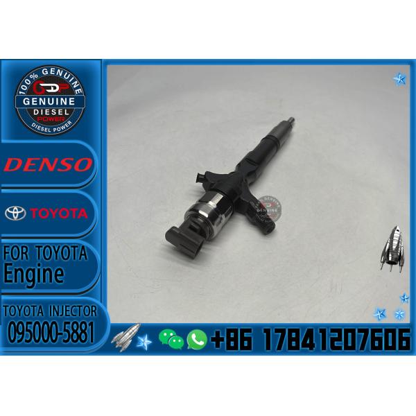 Common Rail Fuel Injector 095000-5881 Diesel Engine Fuel Injection Nozzle 23670-30050 For Toyota 2KD-FTV