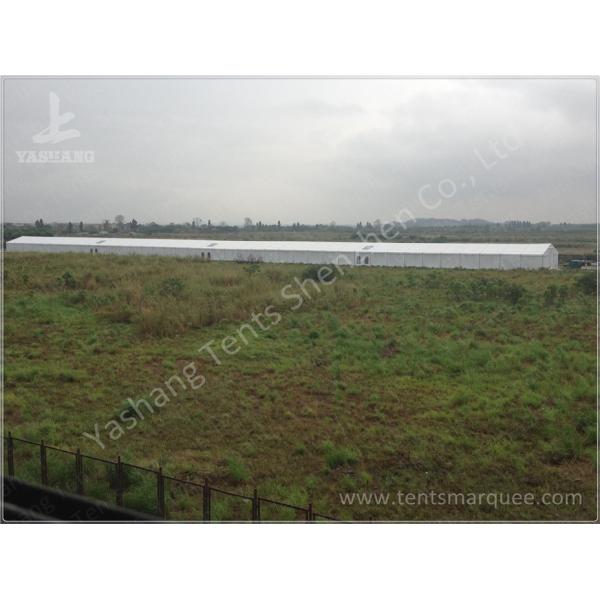 White Industrial Marquee Outdoor Warehouse Tents , Temporary Warehouse Structures