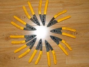 High Precision optical fiber strippers