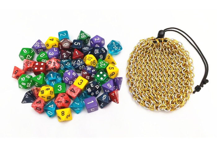 Сетка кольца круга Chainmail алюминиевого сплава, сетка кольца металла рассекателя украшения