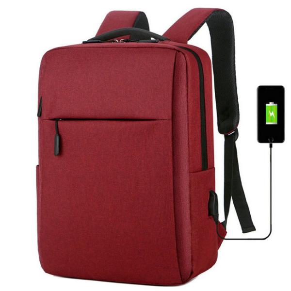 Trouxa elegante do portátil de USB do anti roubo para homens e mulheres