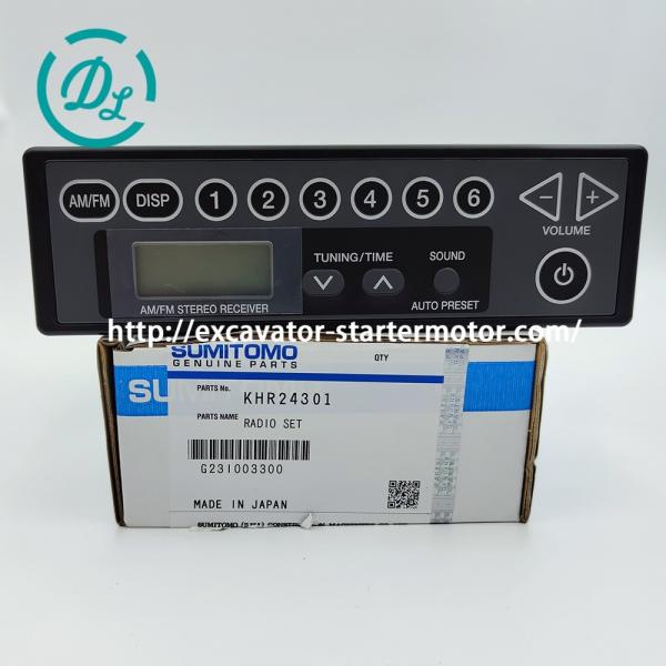 KHR24301 347-2112-000 SH225X-3B Radio Receiver Excavator Spare Parts