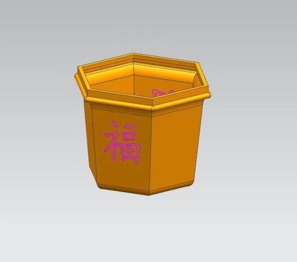 Customizable Plastic Flower Pot  Iron Mold With Wall Thickness 2.5mm
