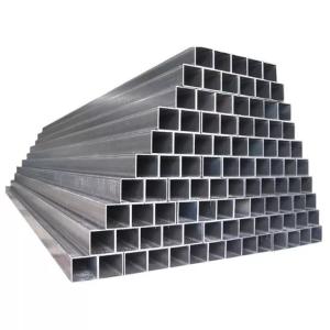 A500 Galvanized Rectangular Pipe 100X100mm Rectangular Tube 100X50