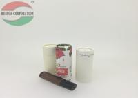 Recipientes de papel reciclados do cilindro do frasco embalagem de vidro para o presente