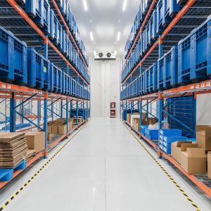 Q235B Q355B Steel Selective Pallet Racking Warehouse Heavy Duty Shelving 2-6 Levels