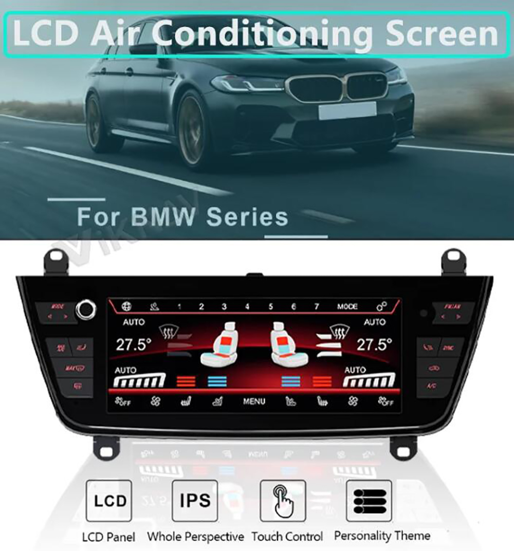 Автомобильный климат-контроль Для BMW 1 2 3 4 серии F20 F22 3GT M3 M4 2012-2020 AC панель кондиционирование воздуха Экран LCD цифровой дисплей