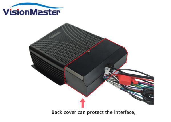 2TB Hard Disk 4ch IP Cameras 1080p Hd Video Security DVR 4G GPS For Car Taxi