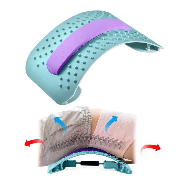 Support Spinal Pain Relieve Back Pain Muscle Massage Magnet Back Stretcher Massager Support Device Back Stretcher