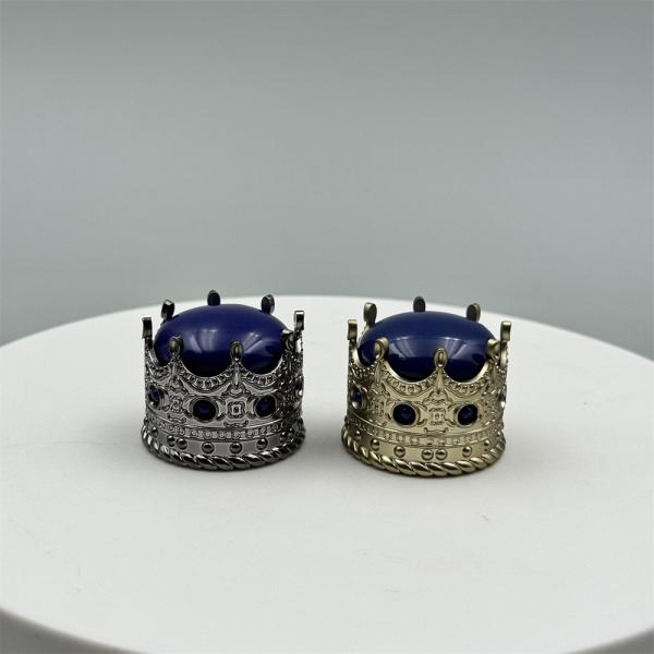 Environmental Crown Shaped Plastic Perfume Cap Universal Compatibility Customization For Sustainable Luxury
