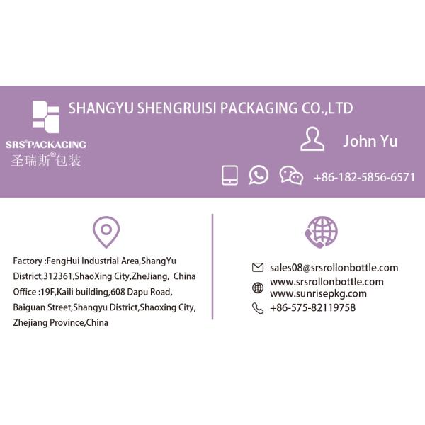 Customized Printing 4ml Perfume Roller Bottles Round Shape Transparent Glass Roll on Bottle