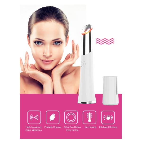 Touch Activation 10000 Times / Min 3W Pen Type Eye Beauty Massager