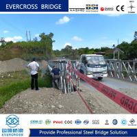 Compacto 200 Militar Bailey Puente de acero estructura de doble filas de una sola capa reforzada Dsr