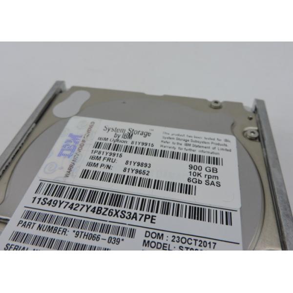 IBM Hard Disk 81Y9915 81Y9893 81Y9652 900G 10K SAS DS3524 1 year warranty