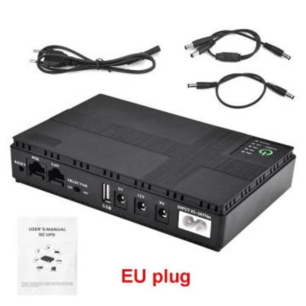 Mini UPS 12V UPS1036 And UPS1052 36w 52w 65w 10400mah 20000mah Power Supply 5v 9v 12v 24v