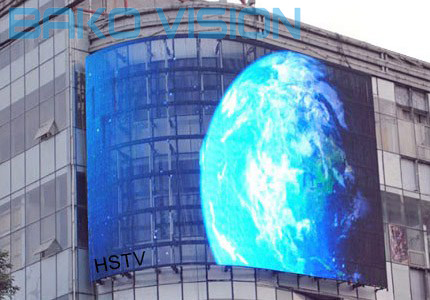 Energy Saving HD LED Display Outdoor Curtain Transparant Panel Adopting MBI 5124