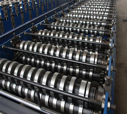 IBR 840 metal sheet roof panel roll forming machine/roof press making machine