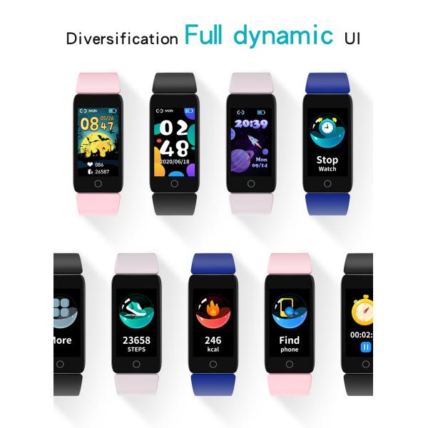Дюйм IPS T11 SYD8810 1,08 ягнится шагомер водоустойчивого Smartwatch точный