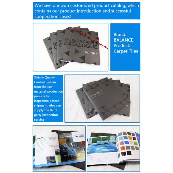 Medium Pile Fireproof Sound Proof Carpet Tiles for Commercial Rooms in Hotels and Homes