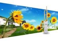Pantalla táctil libre de With 4.3inch Lcd de la impresora de chorro de tinta de la pared de la anchura 3D