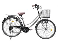Bicicletas urbanas personalizadas de 26 polegadas Shimano Bike Mulheres Ergonomicamente concebidas