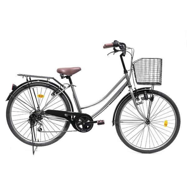 На заказ 26 дюймовые городские велосипеды Shimano Bike Женщины Эргономично спроектированные