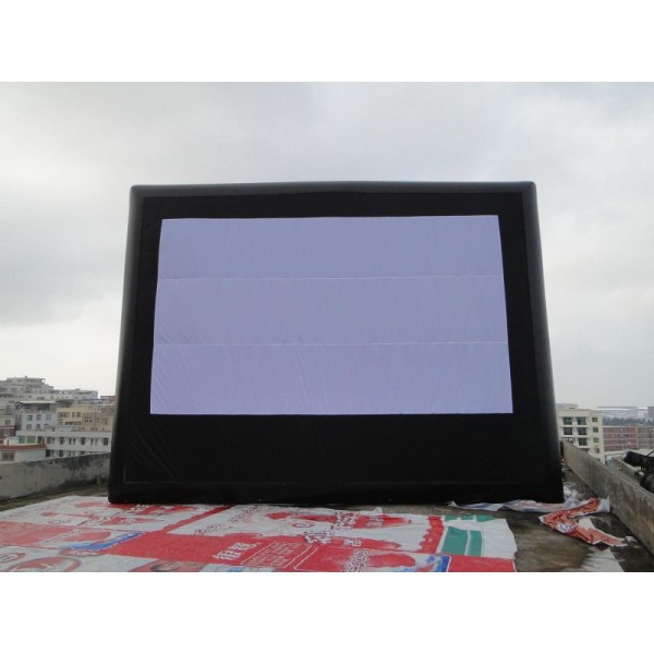 China Factory Custom Inflatable Projection Screen Air Blow up Portable Inflatable Movie Screen/ Advertising Inflatables