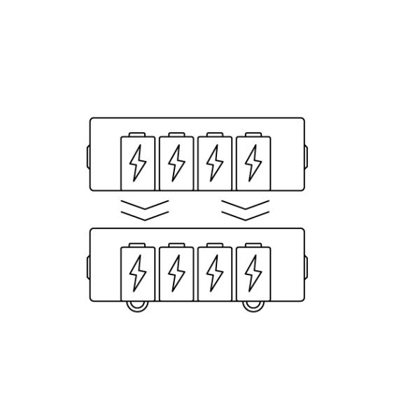 Гибридное соединение с сетью Широко совмещенный инвертор LFP Модульный наложенный высоковольтный аккумулятор Домашняя система хранения энергии 15-40