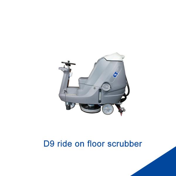 180L Big Recovery Tank Ride On Floor Scrubber PE Material