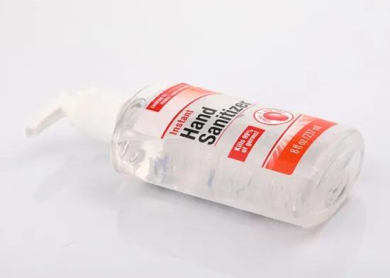 Non Irritating Waterless Hand Sanitizer Gel Travel Size CE FDA Approved