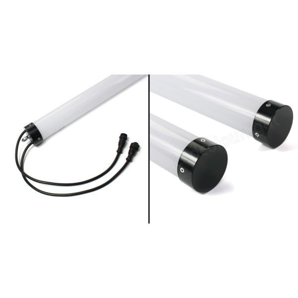 Outdoor 50mm Diameter 360 DMX RGB Pixel Light Tube with 120 LEDs