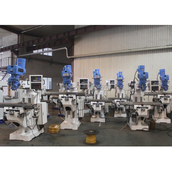 Customized Voltage M250 Vertical Turret Milling Machine with 2.25kW Spindle Motor Power