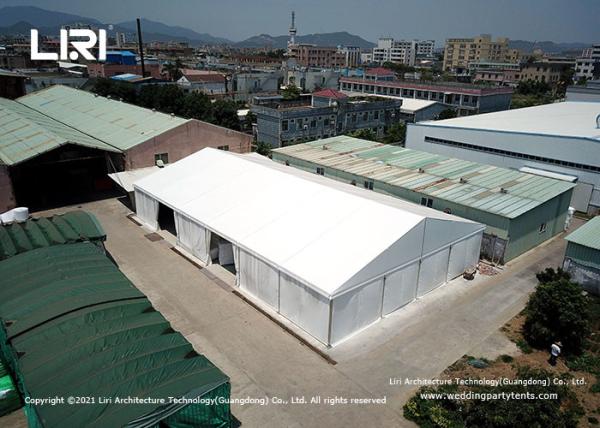 Tear Resistant 20X50m Warehouse Storage Tent With PVC Fabric