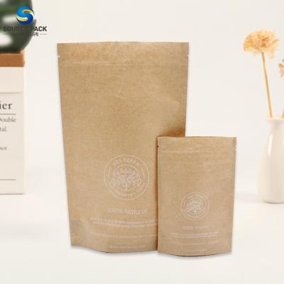 Customizable Stand Up Pouch with Zipper Top in Eco Friendly Materials