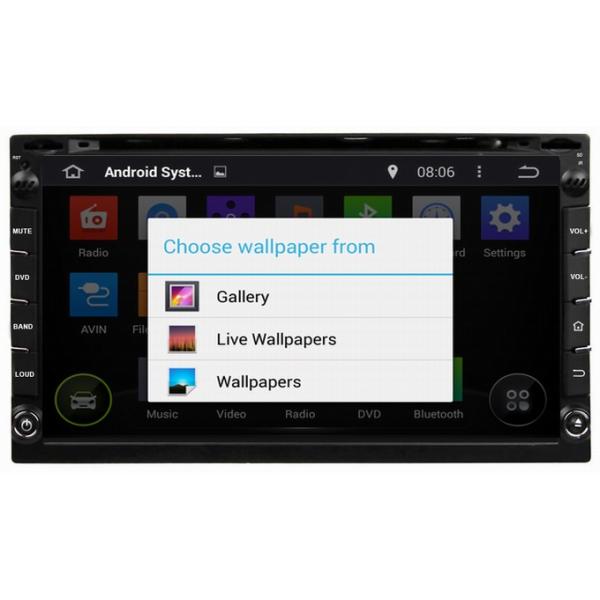 Ouchuangbo Pure Android 4.4 Universal Car DVD Multimedia Stereo System OCB-6952D