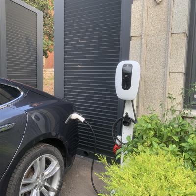 Waterproof EV Fast Charger 11kW 16A Electric Car Wallbox Charger With Wireless Function