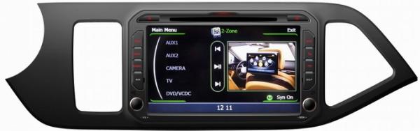 Ouchuangbo S100 Platform Car GPS Radio DVD Player Bluetooth for Kia Picanto 2012 /Kia Morning OCB-217