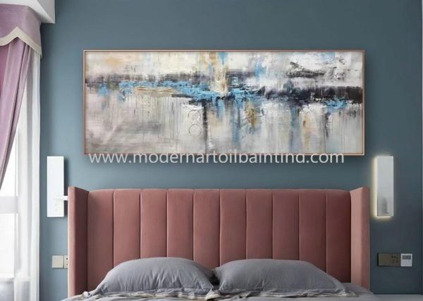 24 X 48 Hand Painted Acrylic Wall Painting Modern Wall Art For Living Room