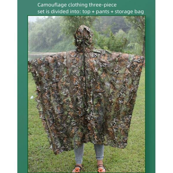 3D Maple Leaf Camouflage Suit Jungle Camouflage Ghillie Suit
