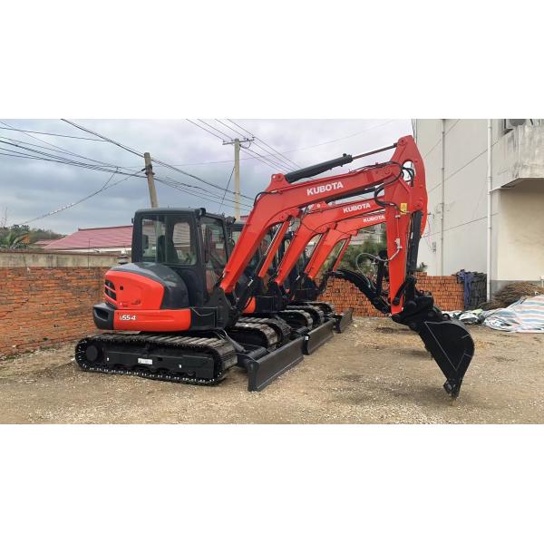 Second Hand Machinery Hydraulic Compact Kubota 5 Ton U55-4 Mini Excavator