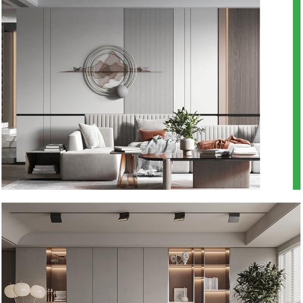 Современная роскошная панель стены 5mm облицовки древесины внутреннего художественного оформления 8mm