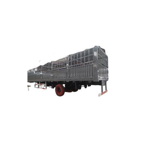 Heavy Duty 3 Axle 60 Ton Cargo Truck Fence Stake Transport Trailers Side Wall Semi Trailer