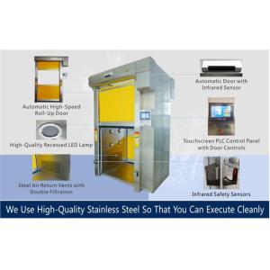 Большой ливень воздуха двери шторки чистой комнаты космоса для груза/грузоподъемников