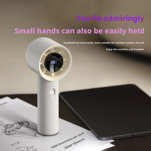 3000mAh Battery Mini Portable Silent Blower Fan Waterproof For High Speed Cooling