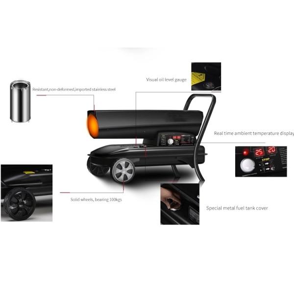 Подогреватель дома птицы парника газа цыпленка 100kw масла
