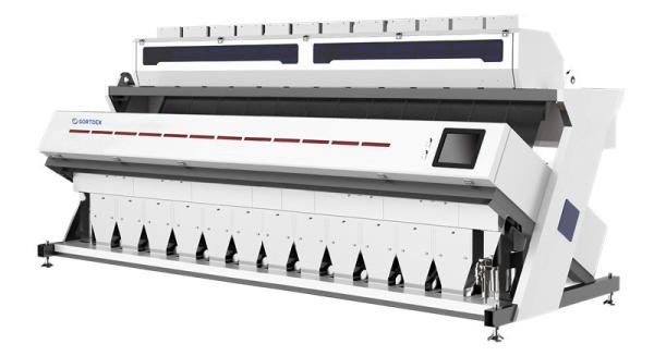 12 Chutes AI Rice Color Sorter Large Capacity 20-25 TPH