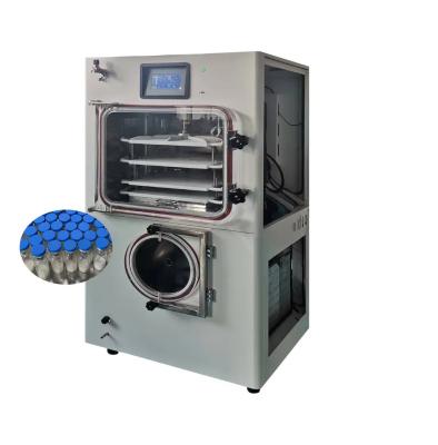 Pilot Pharmaceutucal Freeze Dryer Machine Auto Capping Vials Small 3400 Bottles